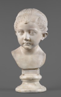 Portrait of a princess from the Julio-Claudian dynasty Julia?, unknown Roman workshop. The bust