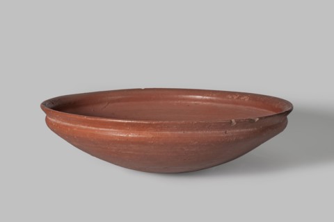 Medum-type bowl, Egyptian pottery, Medum-type bowl, clay vessel. Bowl with a hemispherical shape