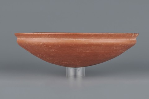 Medum-type bowl, Egyptian pottery, Medum-type bowl, clay vessel. Bowl with a hemispherical shape