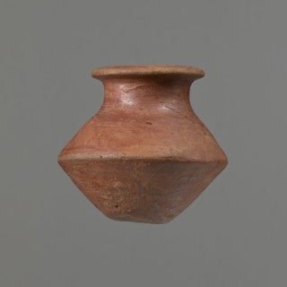 Vessel, Egyptian pottery ceramic clay vessel, c. 1650–c. 1550 BC Second Intermediate Period, from