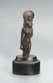 Sekhmet figurine, Figurine of the lion-headed goddess Sekhmet, shown standing or walking. The