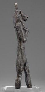 Figurine of the god Mahes, Mahes myth., Egyptian deities, Egyptian art, Egyptian sculpture.