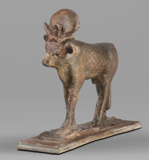 Apis bull figurine, Apis mythology, bulls, Scen.Gal.Eg., sacred animals, animal figurines, Egyptian