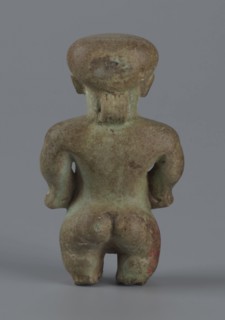 Amulet - Ptah-dwarf Pataikos, Ptah-dwarf mythology. Figurine of a naked dwarf man with a large head