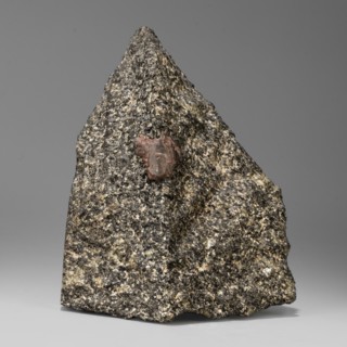 Fragment of a block with the Sheshonq cartouche;, Sheshonq ruler of Egypt; ca. 945–735 BC, ca.