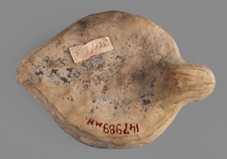 Lamp production mold, oil lamp ceramic mold, Roman, 1st–2nd century CE Roman Empire, 27 BC–476,