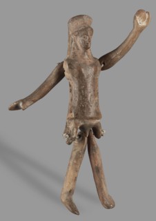 Doll with movable limbs, unknown Corinthian workshop author ?, restitution provenance, toys, dolls,