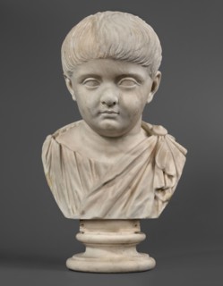 Portrait of a prince from the Julio-Claudian dynasty, unknown Roman workshop, boy portrait, Roman