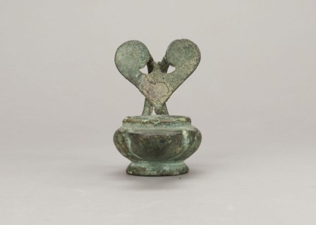 Oil lamp, maker, attributed to Antoni Madeyski 1862–1939 — 1st century; Pozzuoli place of origin ?;