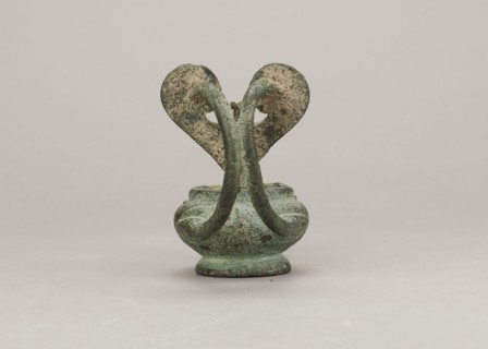 Oil lamp, 1st century, Pozzuoli, oil lamp, weight 0.524 kg, maker name: Madeyski, Antoni 1862–1939,