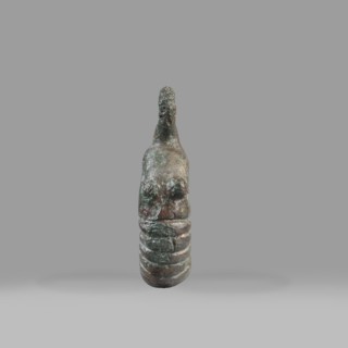 Decorative pendant from a horse harness, unknown Near Eastern workshop. The pendant is in the form