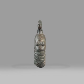 Decorative pendant from a horse harness, unknown Near Eastern workshop. The pendant is in the form