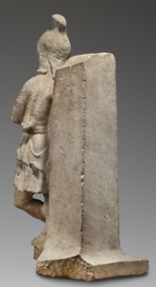 Fragment of a monopodium, unknown Roman workshop, Roman sculpture of Attys myth., 2nd century,