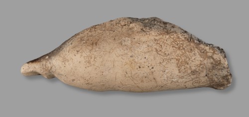 Votive offering in the form of a phallus, votive offering, phalluses, 332–30 BC; Hellenistic