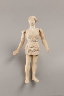Doll with movable limbs, terracotta, dolls, Made of terracotta. The doll with movable limbs depicts