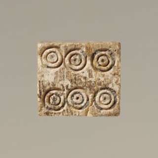Dice, dice, toys, parlor games, 323 BC–395 Hellenistic period–Roman period, Greece, toy, A square,