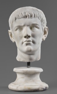 Portrait of Drusus the Younger, unknown Roman workshop, male portraits, Roman sculpture, male