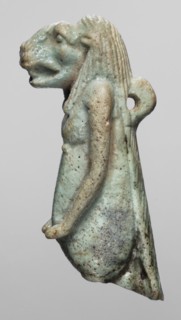 Amulet - Toeris, repossession Radom, Toeris myth., Egyptian deities, hippopotamuses, Egyptian