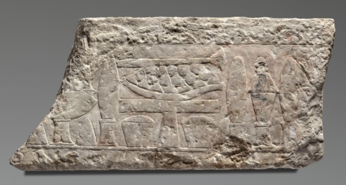 Relief from the mortuary temple of Niuserre, Niuserre ruler of Egypt; ca. 2445–2421 BC, restitution