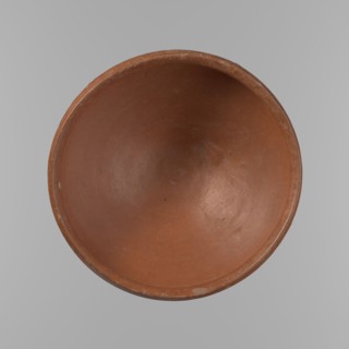 Medum type bowl, Medum type bowl with carination under the rim. Rim diameter smaller than the