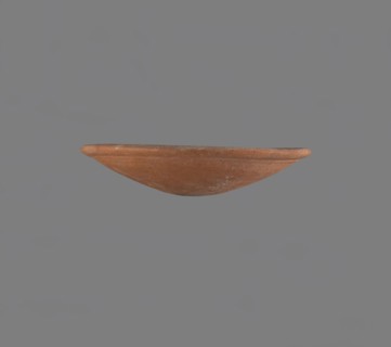 Bowl, Low bowl with a rounded bottom and a widening, rounded rim. Nile clay, fine-grained,