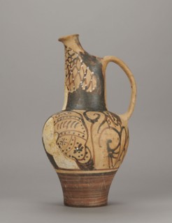 Red-figure oinochoe by the Pennsylvania Torcop Painter, Classified Gallo-Classic Scenography;