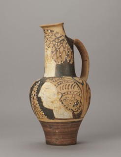 Red-figure oinochoe by the Pennsylvania Torcop Painter, Classified Gallo-Classic Scenography;