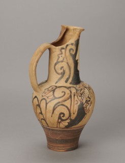 Red-figure oinochoe by the Pennsylvania Torcop Painter, Classified Gallo-Classic Scenography;