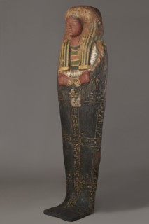 Lid of the sarcophagus of a man named Setau, Setau ca. 1479–1295 BC. Sacrificial formulas, Nut