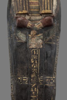 Lid of the sarcophagus of a man named Setau, Setau ca. 1479–1295 BC. Sacrificial formulas, Nut