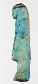 Shabti overseer Amenemone, acquisition provenance noted, hieroglyphs, funerary figurine, wigs,