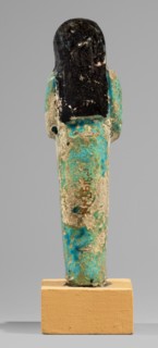 Shabti of the Lady of Renu, Warmian-Masurian Voivodeship, hieroglyphs, Renu ca. 1295–1069 BC,