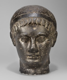 Head of a Ptolemaic prince, unknown creator; diadems; Ptolemy XV Caesarion ruler of Egypt; 47–30 BC