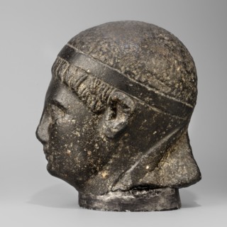 Head of a Ptolemaic prince; diadems; Ptolemy XV Caesarion ruler of Egypt; 47–30 BC probably;