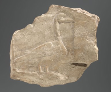 Sculptural model with a goose; relief model; geese iconography; model, bas-relief; 332–30 BC,