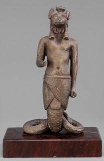The god Anubis in the form of a jackal-headed deity, Anubis mythology. Figurine of Anubis in the