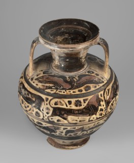 Orientalizing amphora, repossession Bytom, Greece, Corinth, early Corinthian period, 620–590 BC,
