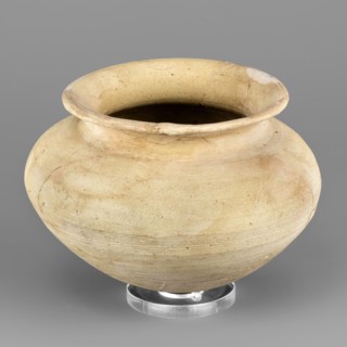 Vessel with an egg-shaped base, unknown Northern Mesopotamian workshop; vessel for oils and