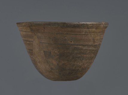 Bowl, unknown northern Mesopotamian workshop; metallic ware, viceless vessel, bowl; Early Jazira
