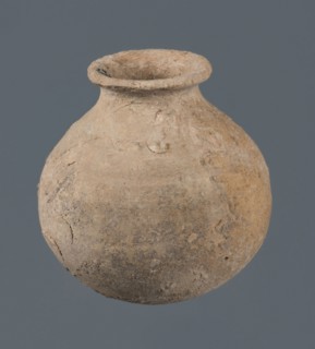 Globular vessel, unknown Northern Mesopotamian workshop, Early Jazira III period ca. 2600–ca. 2350