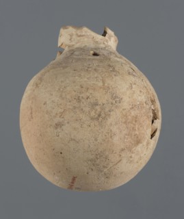 Globular vessel, unknown Northern Mesopotamian workshop Khaburu Basin, vice-free vessel, Early
