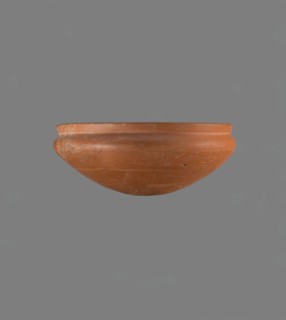 Medum-type bowl, Medum-type bowl with characteristic carination under the rim. Rounded bottom.