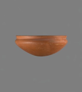 Medum-type bowl, Medum-type bowl with characteristic carination under the rim. Rounded bottom.