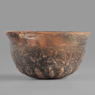Megarian bowl, KIPBEI workshop; 2nd half of the 2nd century BC; possibly Smyrna; vessel; weight 0