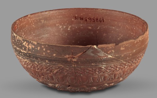 Megarian bowl, Monogramist's Workshop, 2nd half of the 2nd century BC, Ephesus, Ionia; vessel;