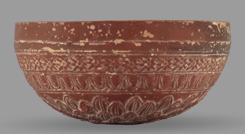 Megarian bowl, Monogramist's Workshop, 2nd half of the 2nd century BC, Ephesus discovered in, Ionia