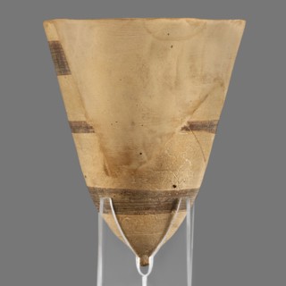 Cup, unknown Middle Assyrian workshop, Mitannian pottery Northern Mesopotamia, Mitanni Kingdom in