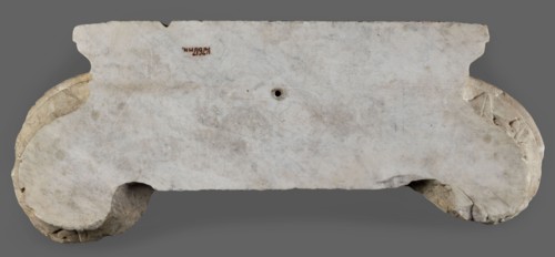 Ionic pilaster capital, unknown Roman workshop role classification of the maker, workshop author;