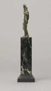 Figurine of Poseidon, unknown Roman workshop. Figurine of Poseidon standing in contrapposto,