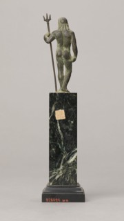 Figurine of Poseidon, unknown Roman workshop. Figurine of Poseidon standing in contrapposto,